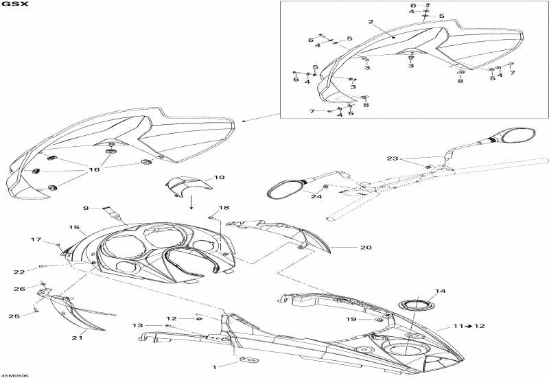 snowmobile -    Console 500