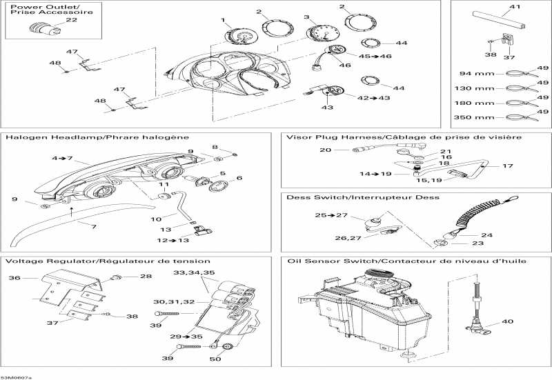 snowmobile   GSX 600 HO SDI, 2006 - Electrical Accessories 1