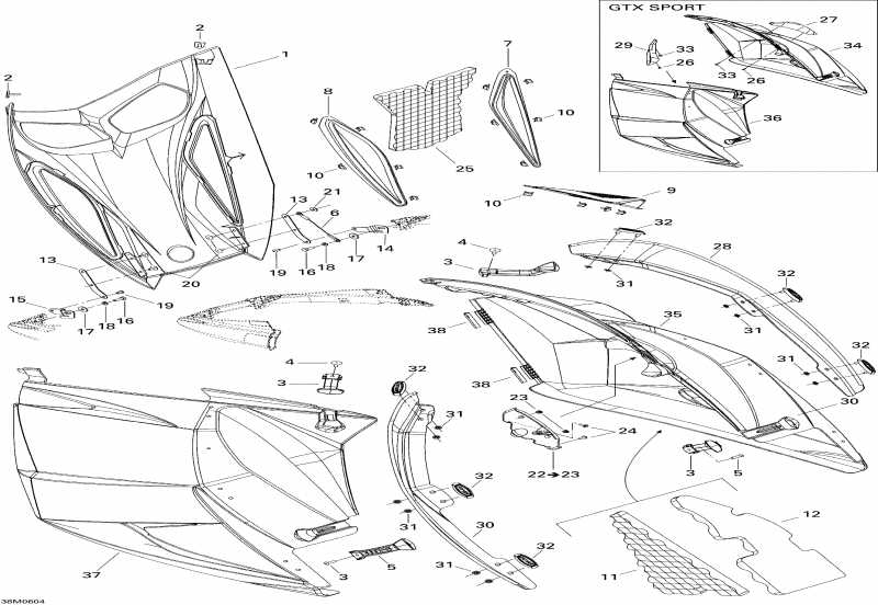 snowmobile SKIDOO GTX 800 HO, 2006 - Hood Ltd