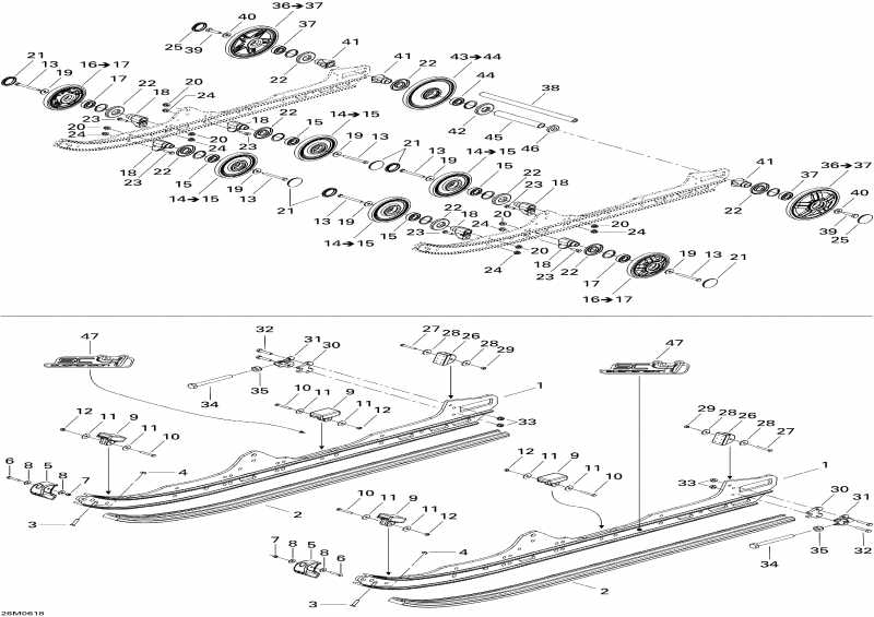  Skidoo Mach Z 1000 SDI Adrenaline & X, 2006  -  