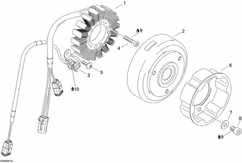 ski-doo MX Z 440 Racing, 2006 ������ - Magneto