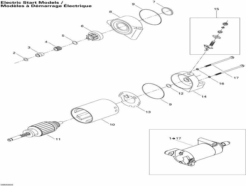  Ski Doo - Electric Starter