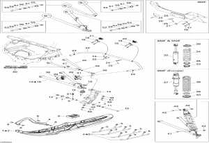 07-     Mx Z 550f (07- Front Suspension And Ski Mx Z 550f)