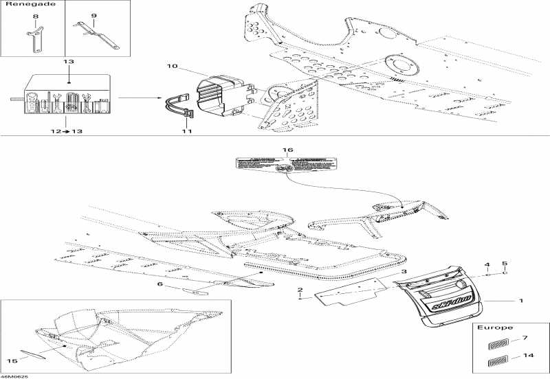 snowmobile Ski Doo - Utilities