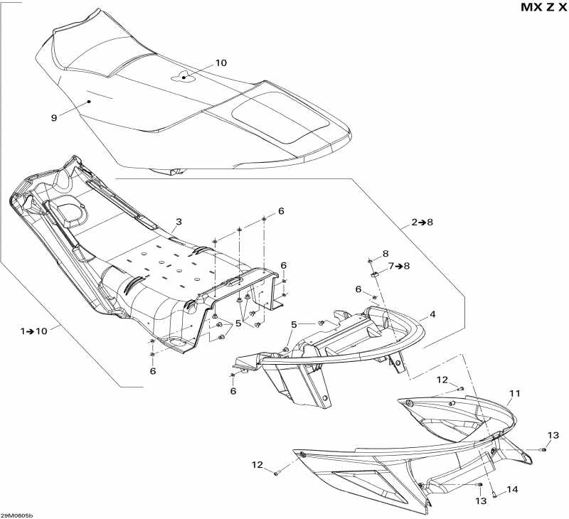   MX Z 800 HO Adrenaline & X, 2006 -  800 X