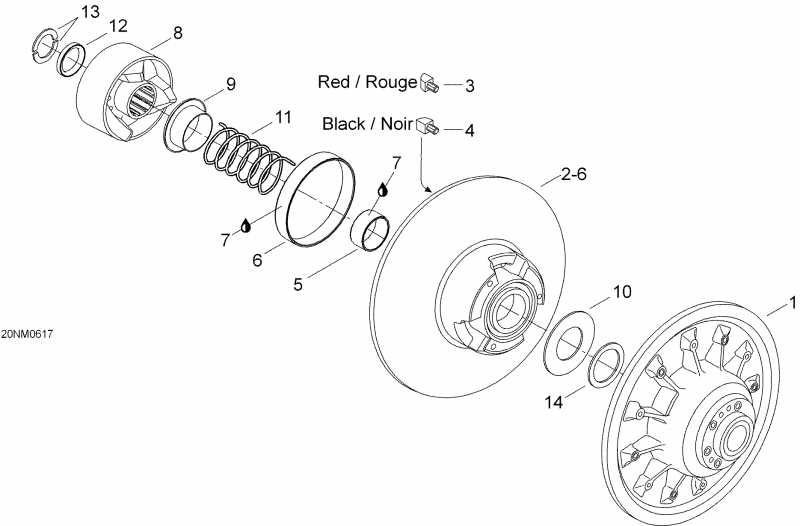 Ski Doo - Driven Pulley