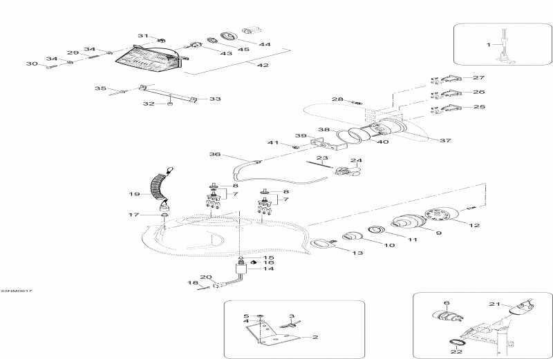 Ski Doo Skandic LT 440F, 2006 ������ - Electrical System