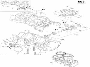 01-   (593) (01- Crankcase (593))