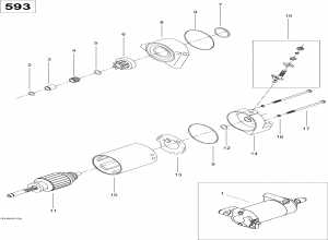 04-  593 (04- Electric Starter 593)