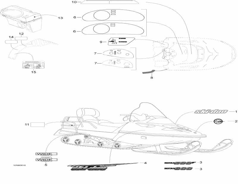  ski-doo -  550 Swt