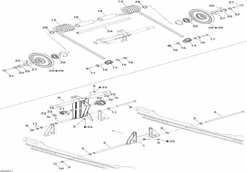 �������� BRP SkiDoo - Rear Arm