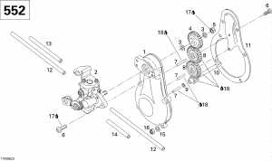 02-   552 (02- Oil Pump 552)