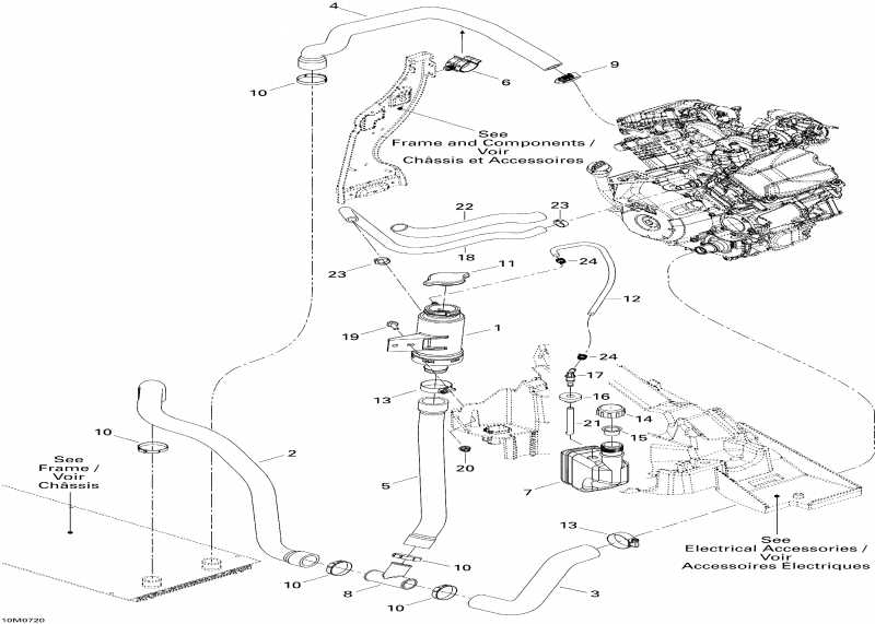 snowmobile  Expedition Sport V-800, 2007 - Cooling System