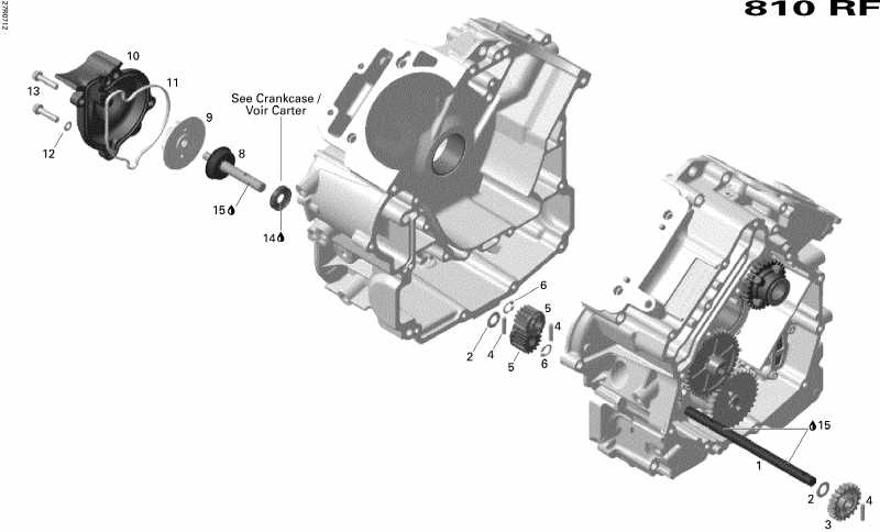  Skidoo  Expedition Sport V-800, 2007 - Engine Cooling