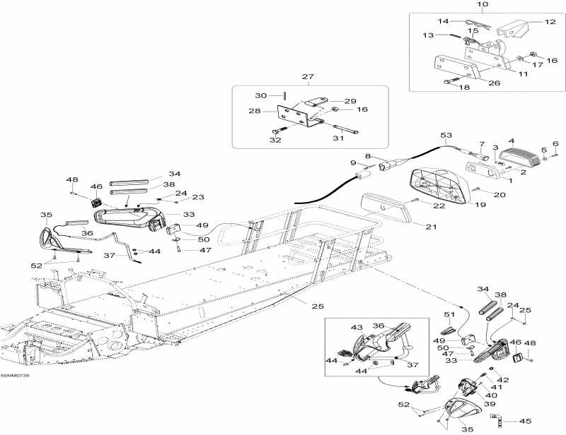  Skidoo Expedition TUV V800, 2007 - Luggage Rack