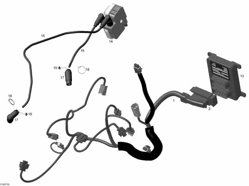 Expedition TUV V800, 2007  - Engine Harness And Electronic Module