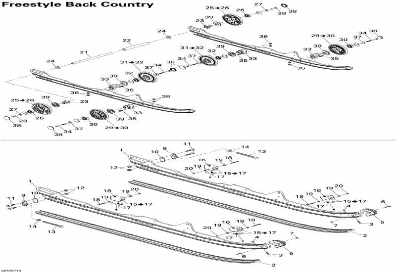 �������� Skidoo Freestyle Back Country 550F, 2007 ������ - ������ ��������