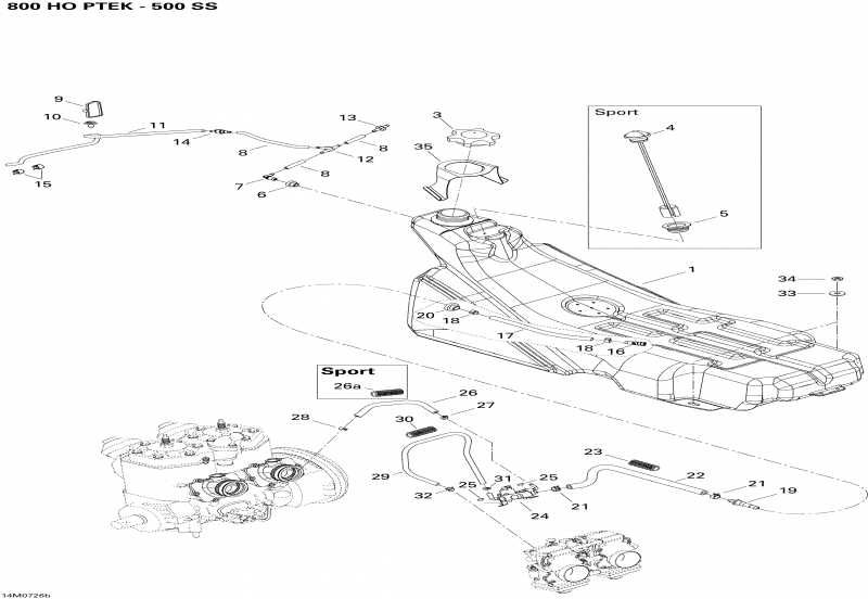 snowmobile Skidoo -   800ltd