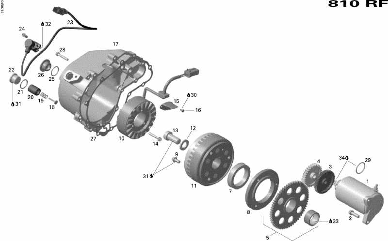 �������� Skidoo Legend Trail V800, 2007 - Magneto