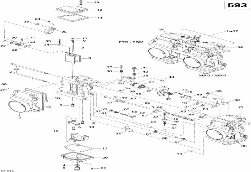 snowmobile   MX Z Adrenaline 500SS, 2007 - Carburetor 500ss
