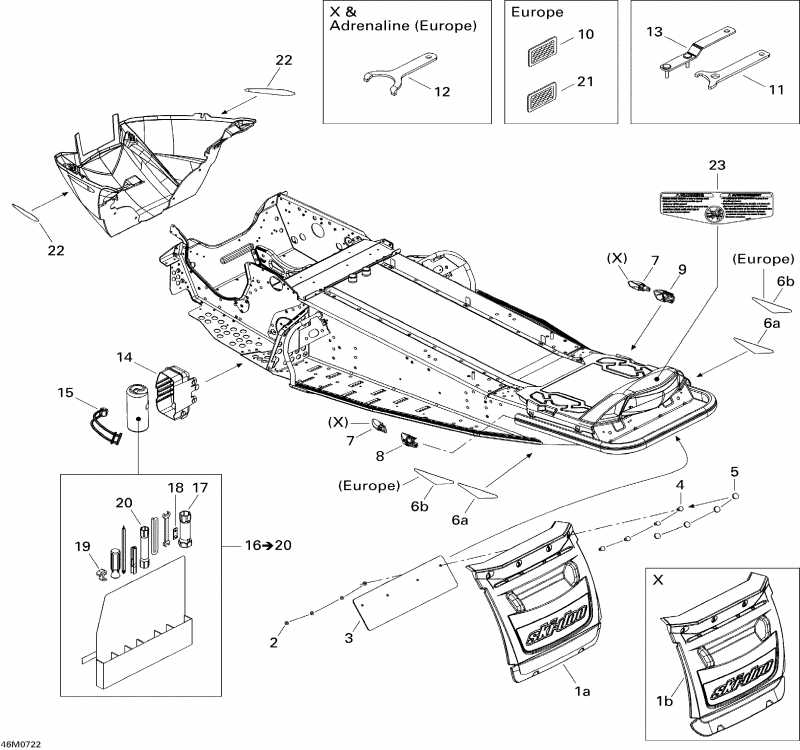 snowmobile ski-doo MX Z Adrenaline 500SS, 2007  - Utilities Adrenaline