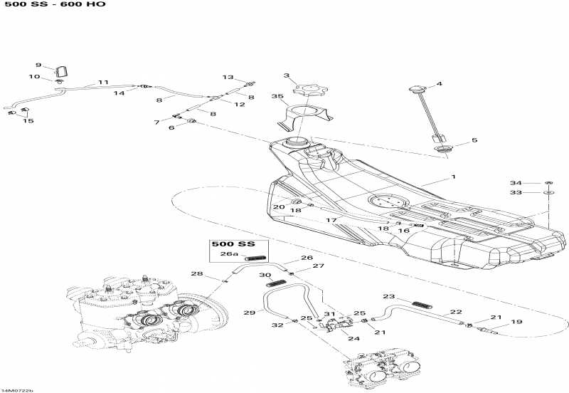 �������� Skidoo MX Z Adrenaline 600 HO, 2007 ������ - Fuel System