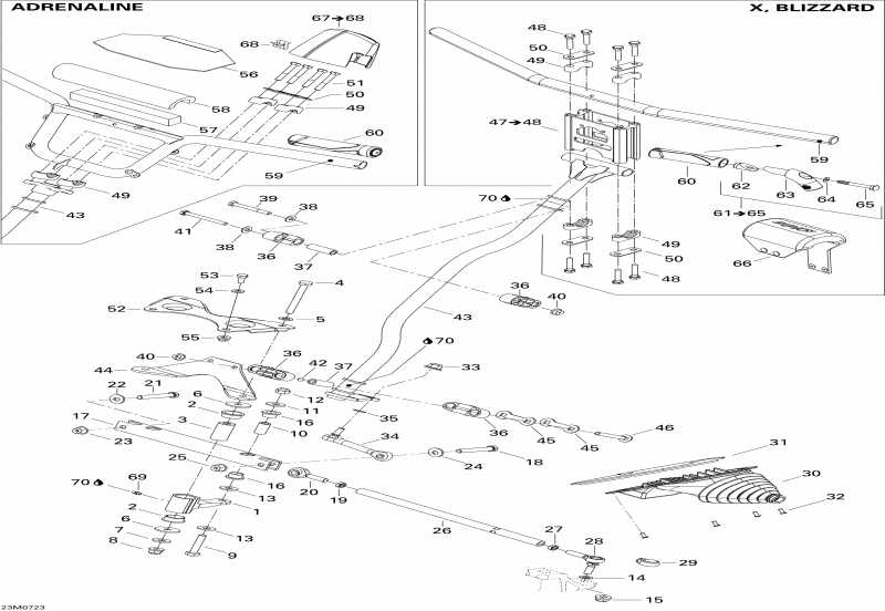��������  ������ MX Z Blizzard 800 HO PTEK, 2007 - ������� ������� System Blizzard