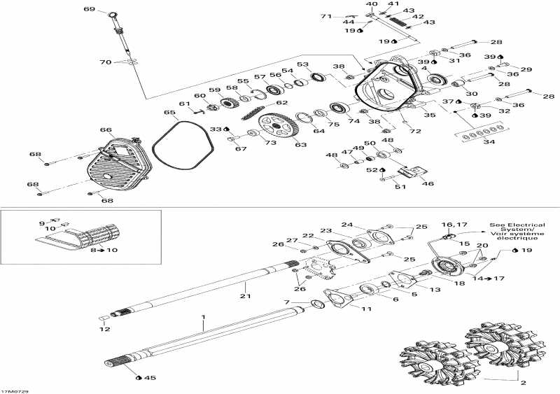 BRP ������ MX Z Renegade 800 HO PTEK, 2007 - Drive System Ren 800