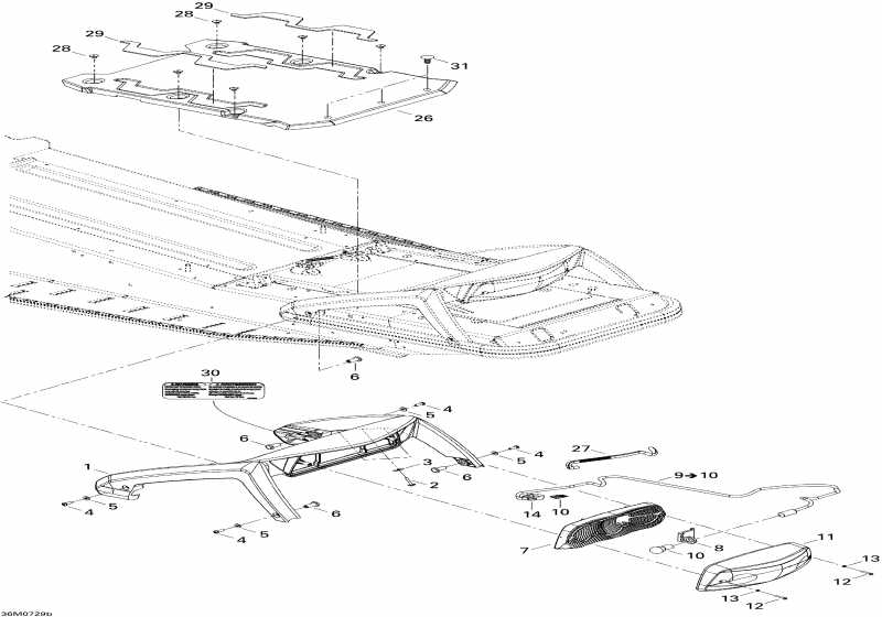 �������� BRP ������ MX Z Renegade 800 HO PTEK, 2007 - Luggage Rack Ren