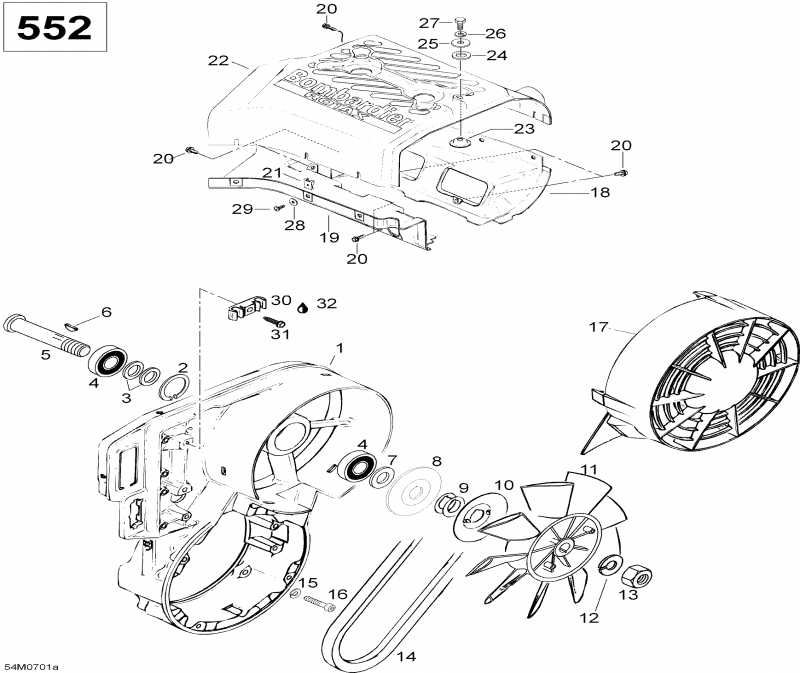 Skidoo  Skandic SUV 550F, 2007 - Fan 550f Suv