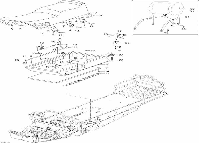 �������� Skidoo Skandic SUV 600, 2007 ������ - Seat 600 Suv