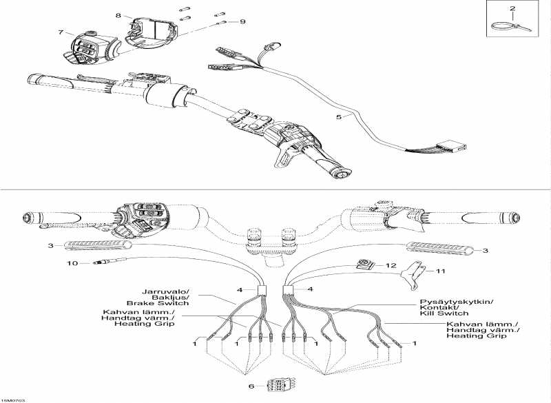 BRP - Steering Wiring Harness