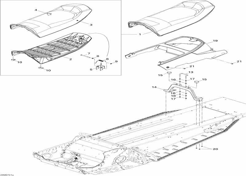�������� Skidoo ����������� Skandic Tundra V-800, 2007 - Seat 1