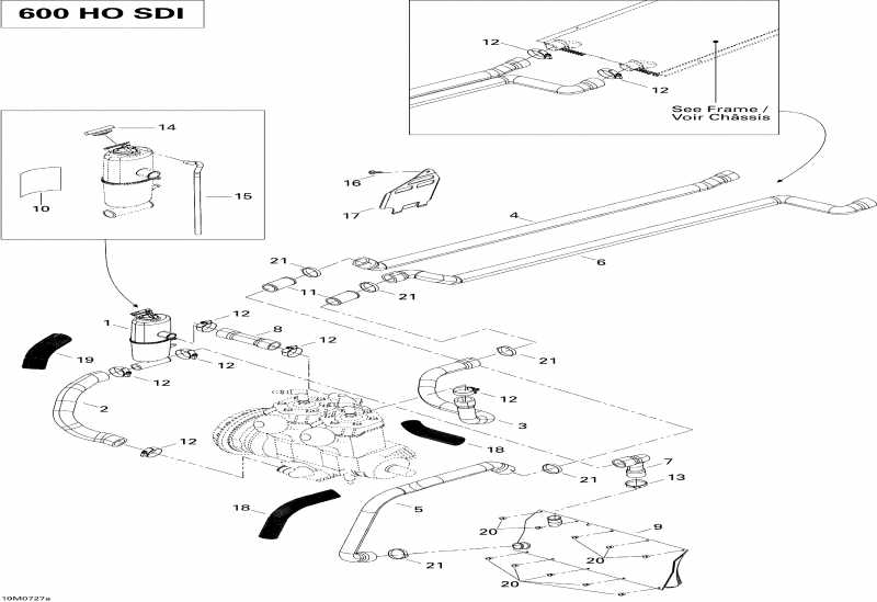 snowmobile - ���������� System (600ho Sdi)