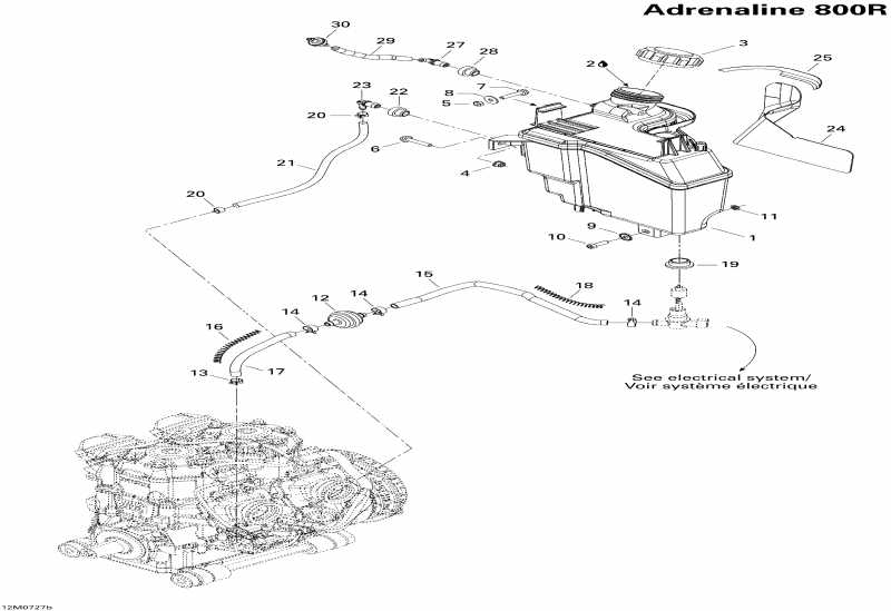  Ski-doo - Oil System 800r