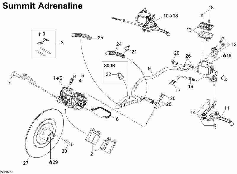  Skidoo Summit Adrenaline 800R, 2007  -   800r