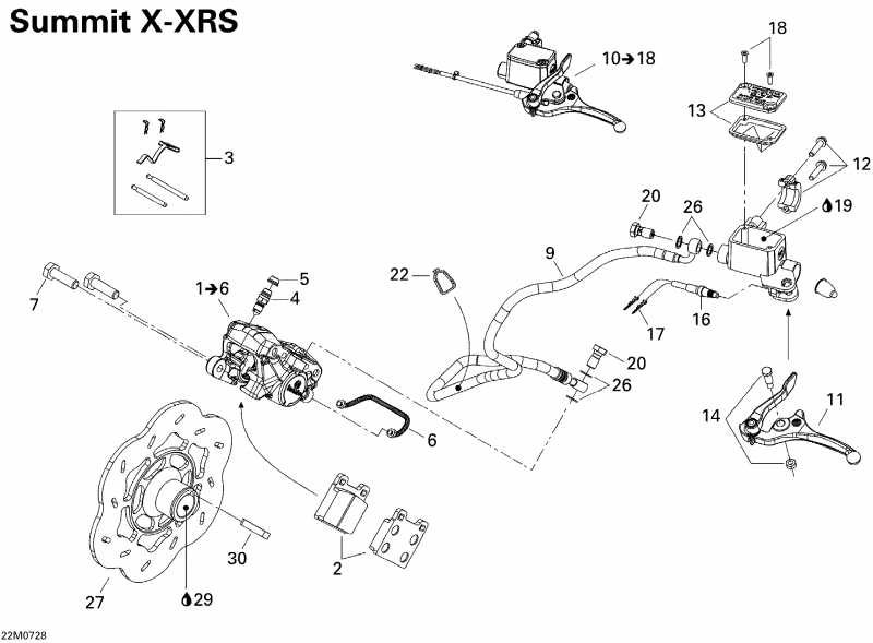  BRP Summit XRS, 2007  - Hydraulic Brakes