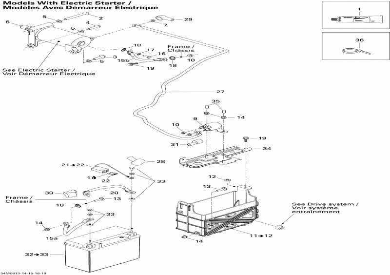 SkiDoo - Battery And Starter