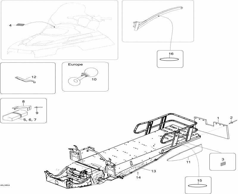  Ski Doo Expedition V-1300, 2008 - Utilities