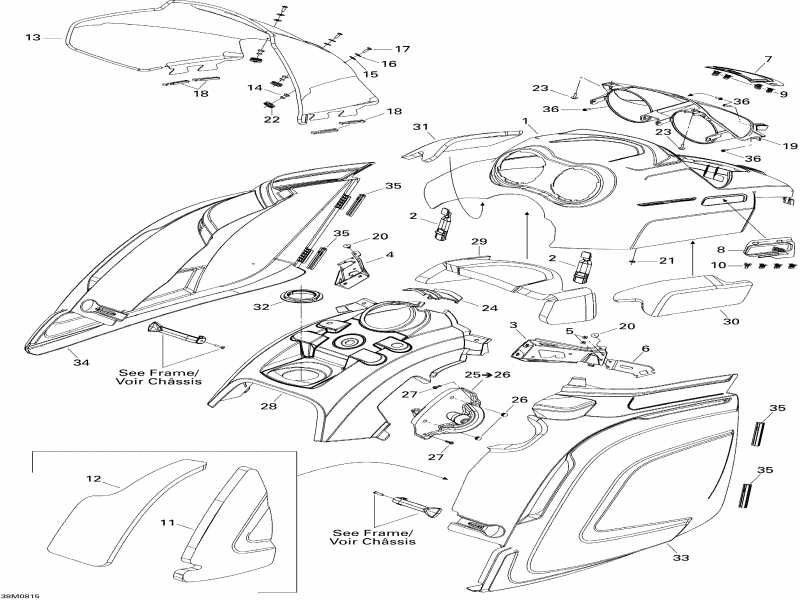�������� Skidoo Freestyle Back Country 550F, 2008 - Hood