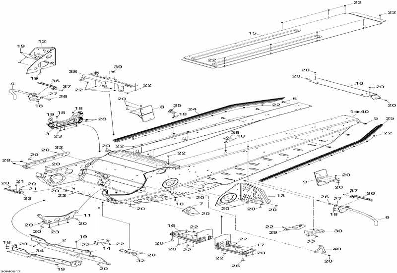 SkiDoo ����������� Freestyle SESSION 300F, 2008 - Frame