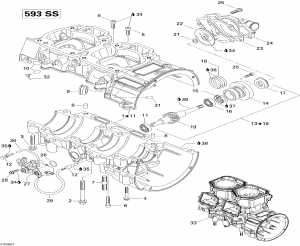 01-       (01- Crankcase, Water Pump And Oil Pump)