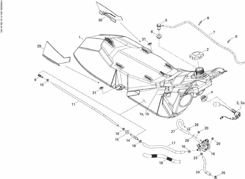  BRP SkiDoo MX Z ADRENALINE 800R, 2008 - Fuel System 800r