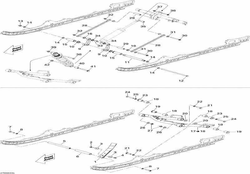 snowmobile BRP MX Z RENEGADE X 600 HO SDI, 2008  - Front  Renegade X