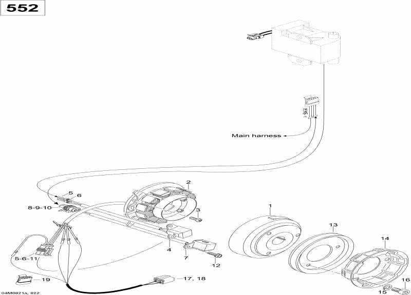 snowmobile ski-doo  Skandic SUV 550F, 2008 -  550f