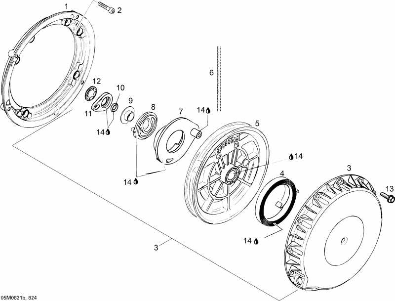 Skidoo - Rewind Starter 600ho Sdi