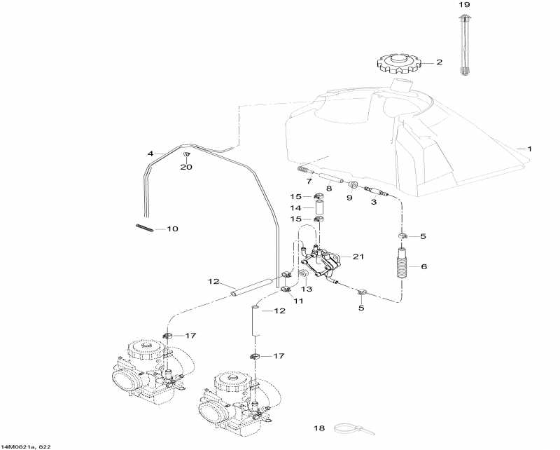 �������� Ski-doo Skandic SWT 550F, 2008 - Fuel System 550f
