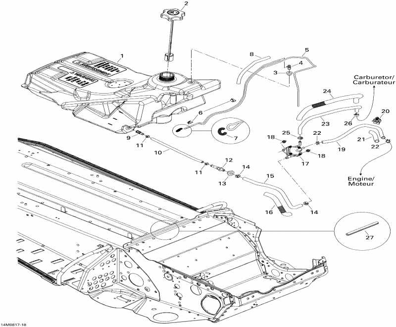��������  ������ Skandic Tundra 300F, 2008 - Fuel System