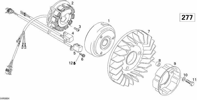 Skidoo Skandic Tundra 300F, 2008 - Magneto