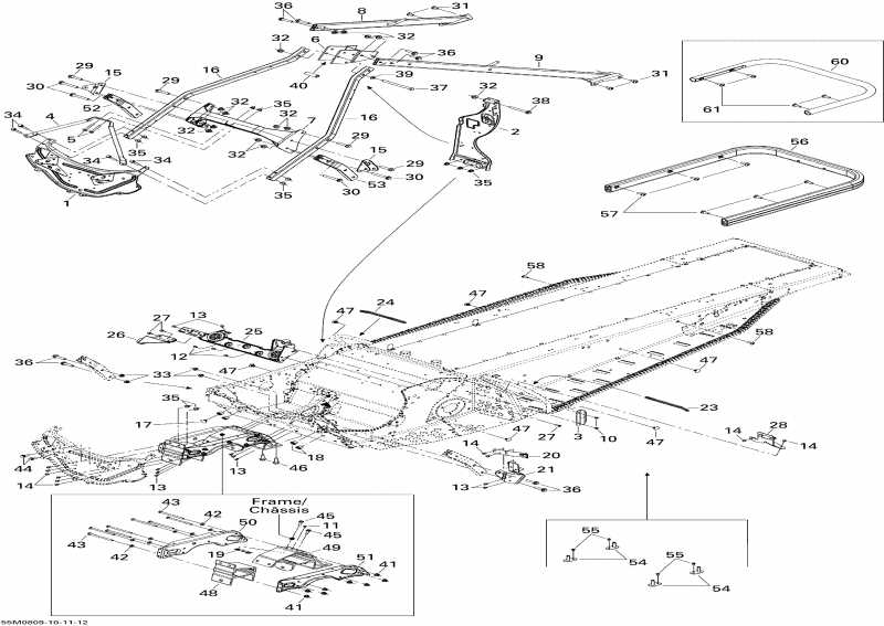 �������� Skidoo ����������� Skandic Tundra LT V-800, 2008 - ���� � Components